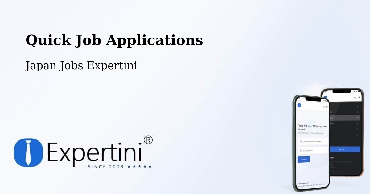 Quick Apply Feature – Setagaya Ku - Japan Jobs Expertini